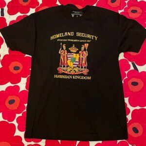 Aloha Hawaii Oni Pa'a Tee Shirt Large